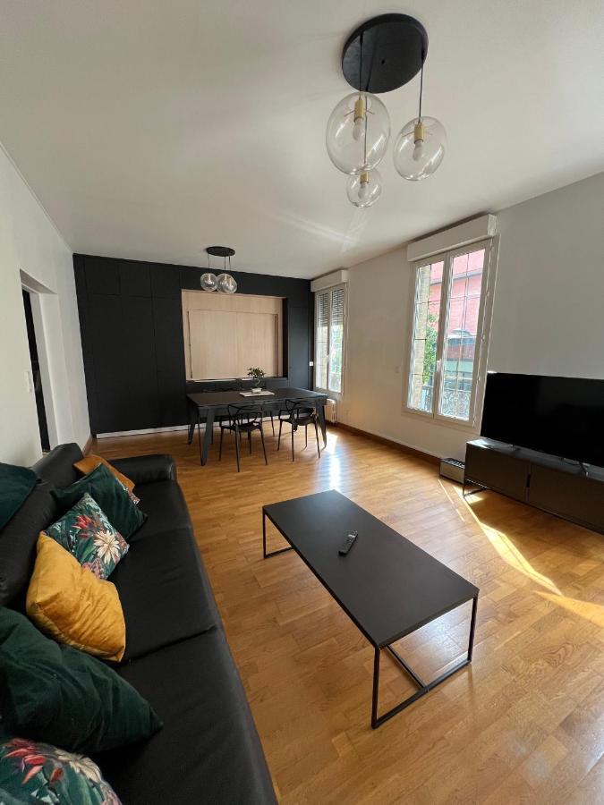 Au Coeur De Coty Le Havre 3 Chambres Et Billard 90M2 - Les Appartements Oceane Luaran gambar